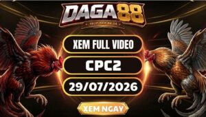 Xem Full Video Đá Gà CPC2 Ngày 29/07/2026 Tại DAGA88